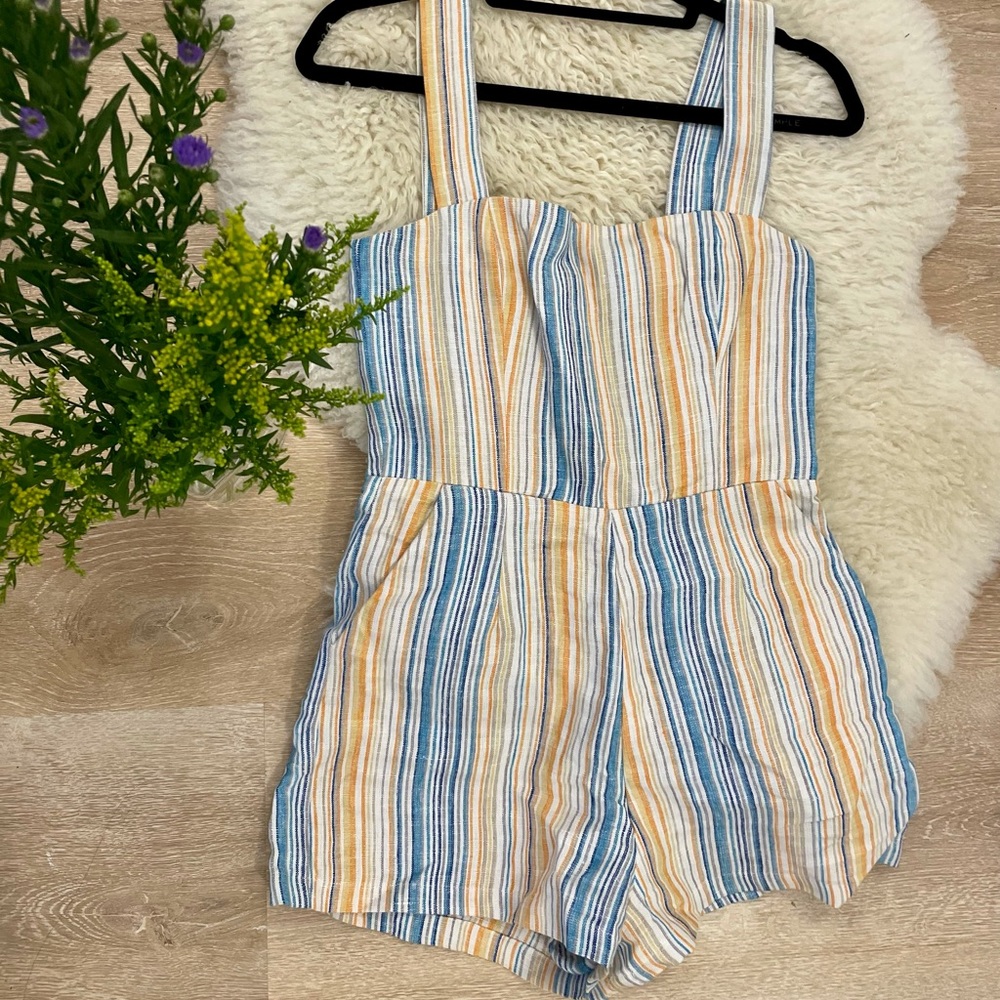 Reformation Linen Island Jumpsuit | Marbella Style